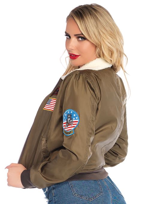 top gun replica bomber jacket|top gun bomber jacket women.